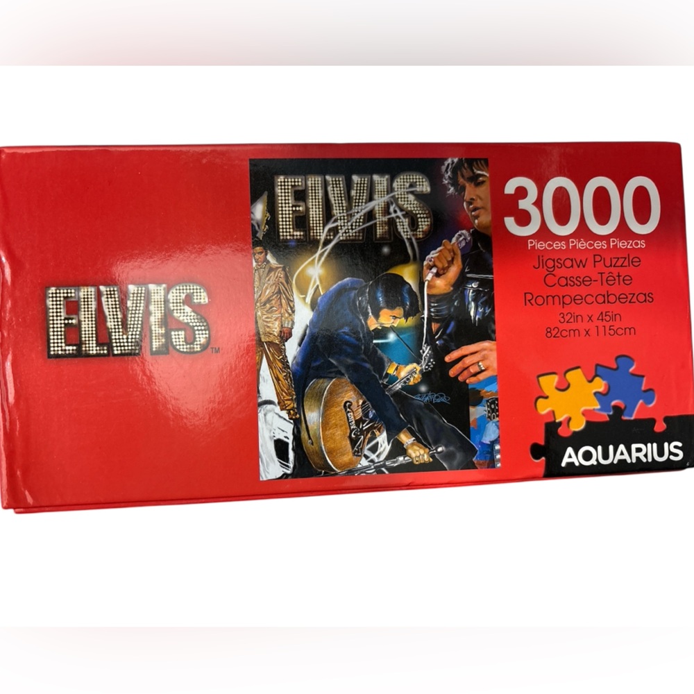Aquarius Elvis Presley Collage 3000 Piece Jigsaw Puzzle